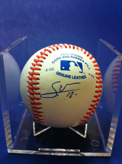 Sebastian Valle Signed Baseball Auto