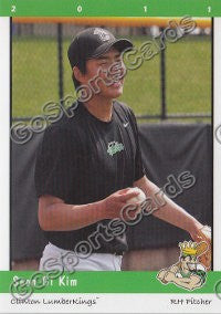2011 Clinton LumberKings Seon Gi Kim