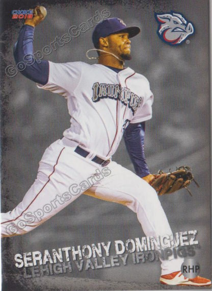 2018 Lehigh Valley IronPigs Seranthony Dominguez