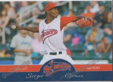 2013 Lowell Spinners Sergio Gomez
