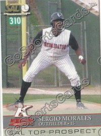 2008 South Atlantic League Top Prospects Sergio Morales