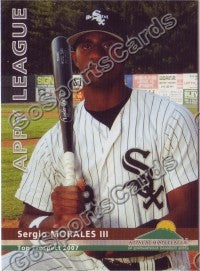 2007 Appalachian League Top Prospects Sergio Morales III