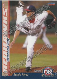 2012 Oklahoma City Redhawks Sergio Perez