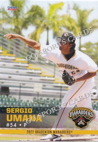 2022 Bradenton Marauders Sergio Umana