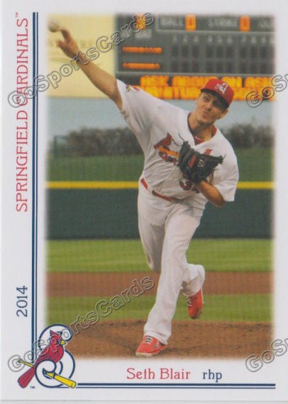 2014 Springfield Cardinals Seth Blair