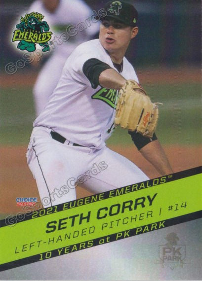 2021 Eugene Emeralds Seth Corry