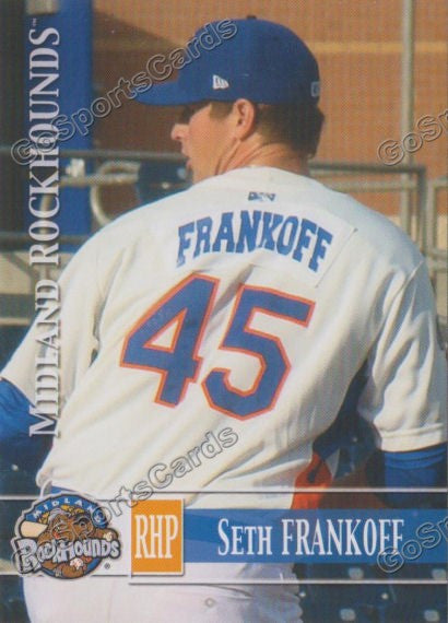 2014 Midland RockHounds Seth Frankoff