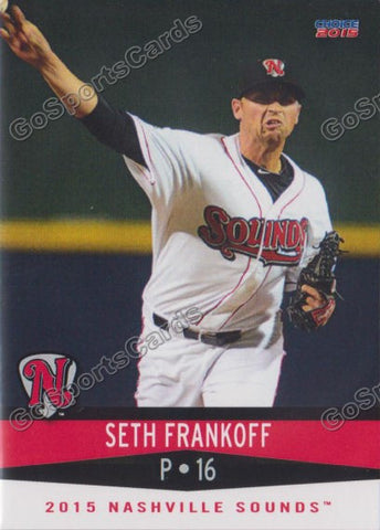 2015 Nashville Sounds Seth Frankoff