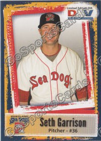2011 Portland Sea Dogs DAV Seth Garrison