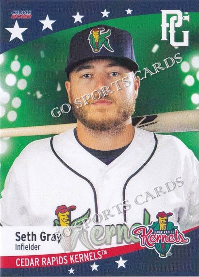 2022 Cedar Rapids Kernels Seth Gray