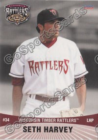 2012 Wisconsin Timber Rattlers Seth Harvey