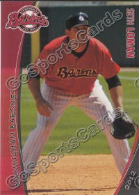 2012 Birmingham Barons Seth Loman