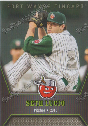 2015 Fort Wayne Tincaps Seth Lucio
