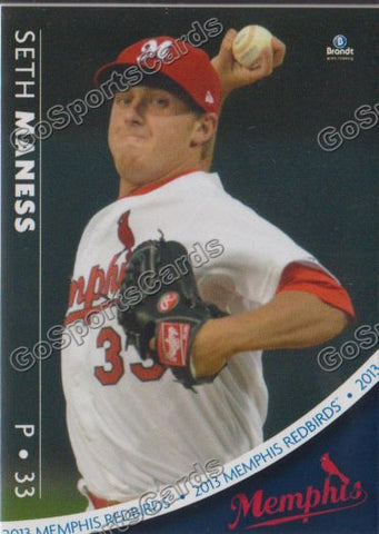 2013 Memphis Redbirds Seth Maness