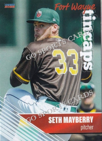 2022 Fort Wayne TinCaps Seth Mayberry