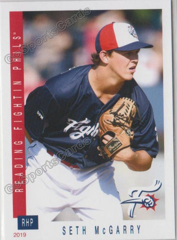 2019 Reading Fightin Phils Update Seth McGarry