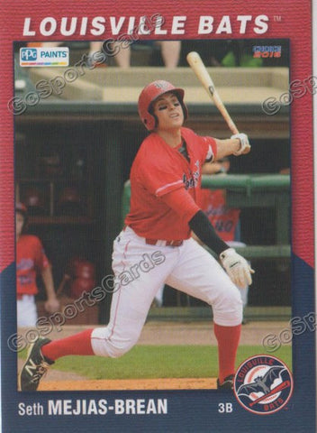 2016 Louisville Bats Seth Mejias Brean