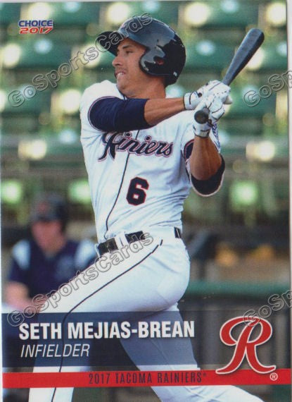 2017 Tacoma Rainiers Seth Mejias Brean