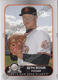2012 San Jose Giants Seth Rosin