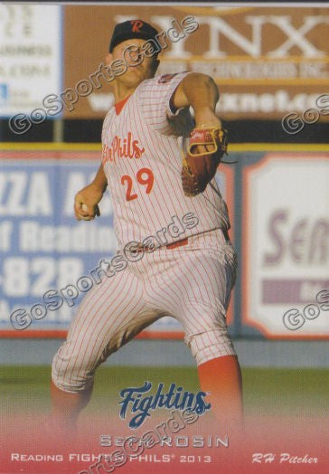 2013 Reading Fightin Phils Phillies Seth Rosin