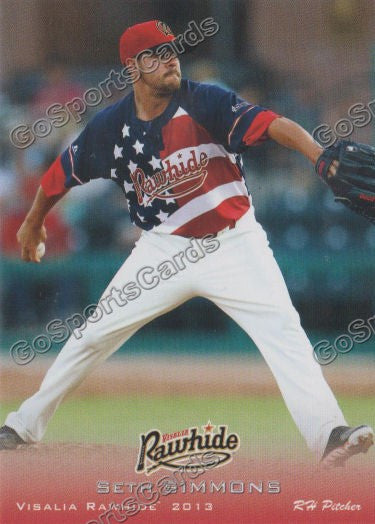 2013 Visalia Rawhide Seth Simmons