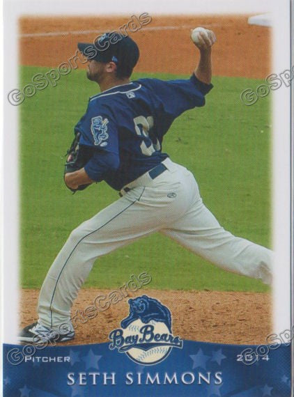 2014 Mobile BayBears Seth Simmons