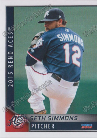 2015 Reno Aces Seth Simmons