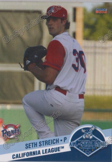 2014 California League All Star Seth Streich