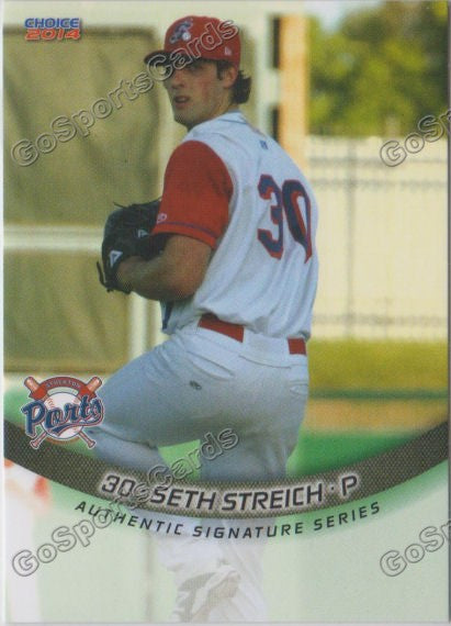 2014 Stockton Ports Seth Streich