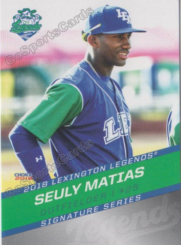 2018 Lexington Legends Seuly Matias