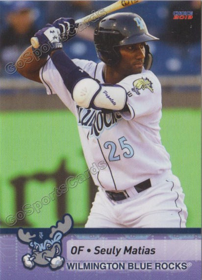 2019 Wilmington Blue Rocks Seuly Matias