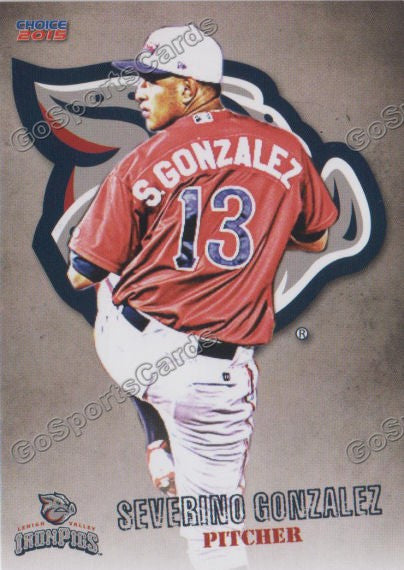 2015 Lehigh Valley IronPigs Severino Gonzalez 2nd