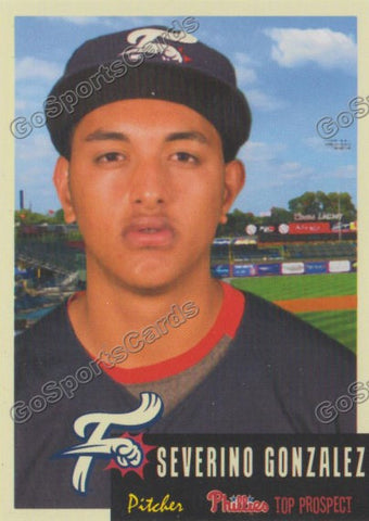 2015 Reading Fightins Phils Top Prospect Severino Gonzalez