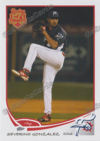 2016 Reading Fightin Phils Severino Gonzalez
