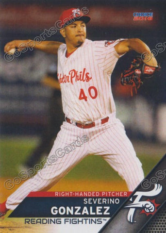2016 Reading Fightin Phils Playoffs Severino Gonzalez