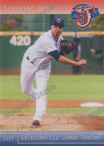 2017 Jacksonville Jumbo Shrimp Severino Gonzalez