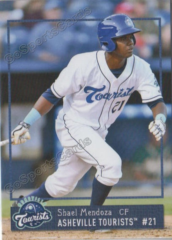 2018 Asheville Tourists Shael Mendoza