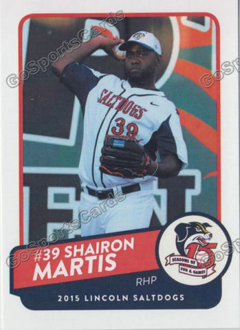 2015 Lincoln Saltdogs Shairon Martis