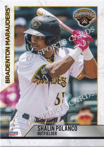 2023 Bradenton Marauders Shalin Polanco