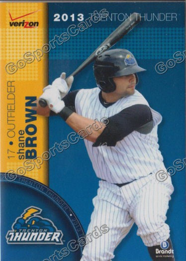 2013 Trenton Thunder Shane Brown