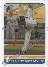 2012 Tri City Dust Devils Shane Broyles