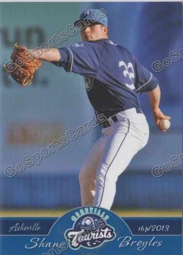 2013 Asheville Tourists Shane Broyles