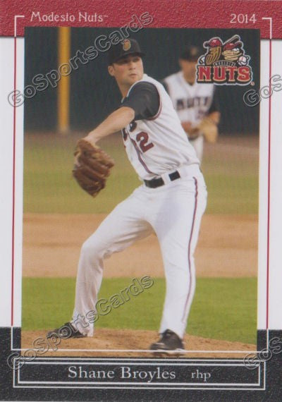 2014 Modesto Nuts Shane Broyles