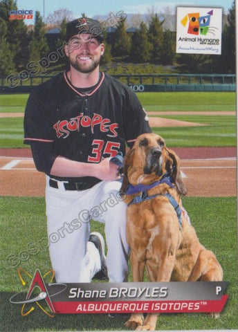 2018 Albuquerque Isotopes SGA Shane Broyles