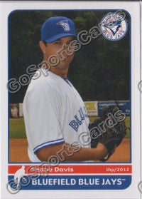 2012 Bluefield Blue Jays Shane Davis