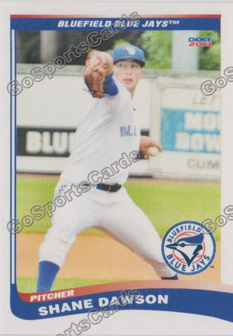 2013 Bluefield Blue Jays Shane Dawson