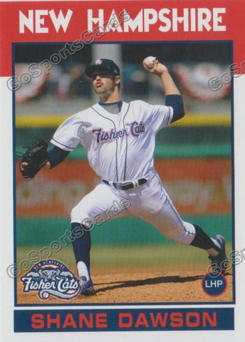 2016 New Hampshire Fisher Cats Shane Dawson