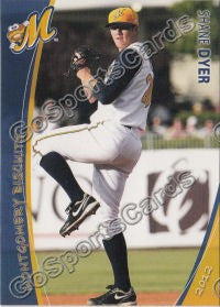 2012 Montgomery Biscuits Shane Dyer