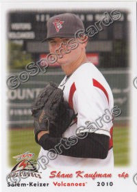2010 Salem Keizer Volcanoes Shane Kaufman