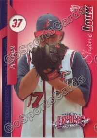 2010 Round Rock Express Shane Loux